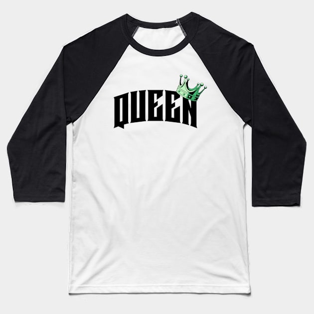 QUEEN Baseball T-Shirt by DROUAL DESIGNS